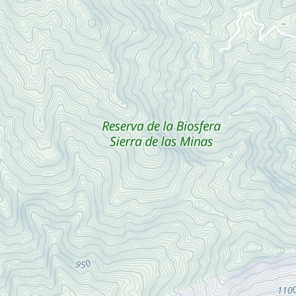 Map of Cerro Portezuelo de Morán