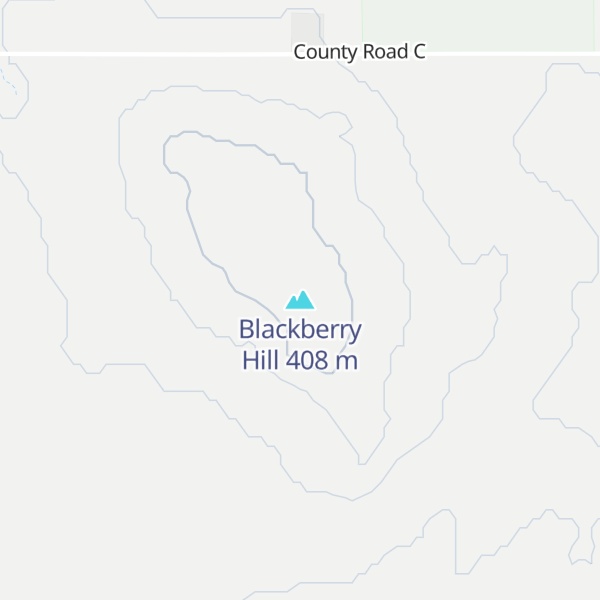 Map of Blackberry Hill