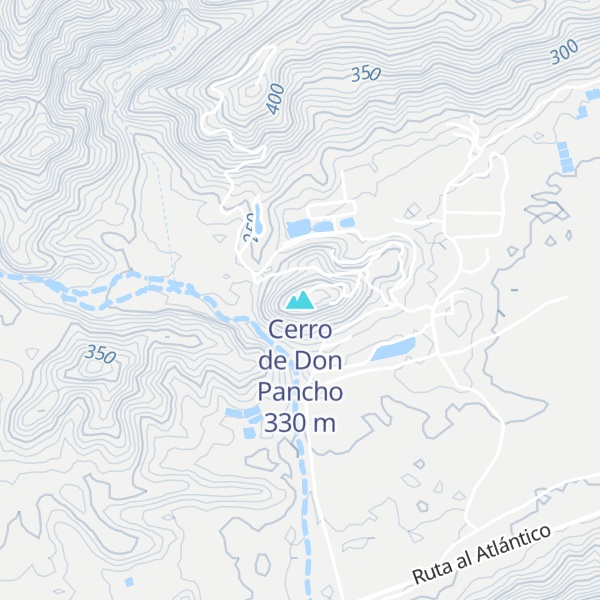 Map of Cerro de Don Pancho