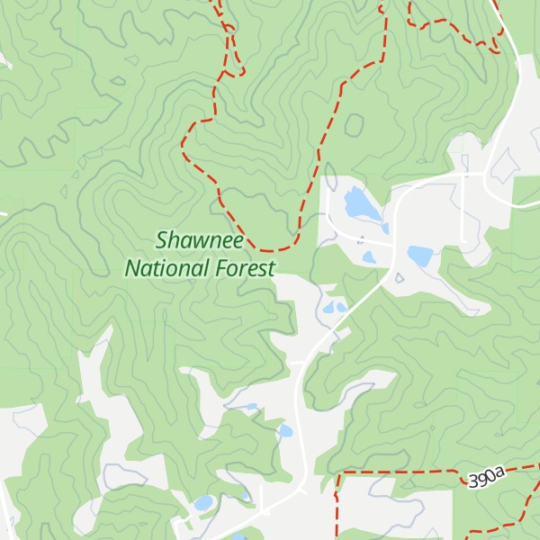 Map of Gum Ridge
