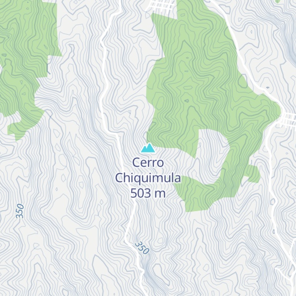 Map of Cerro Chiquimula