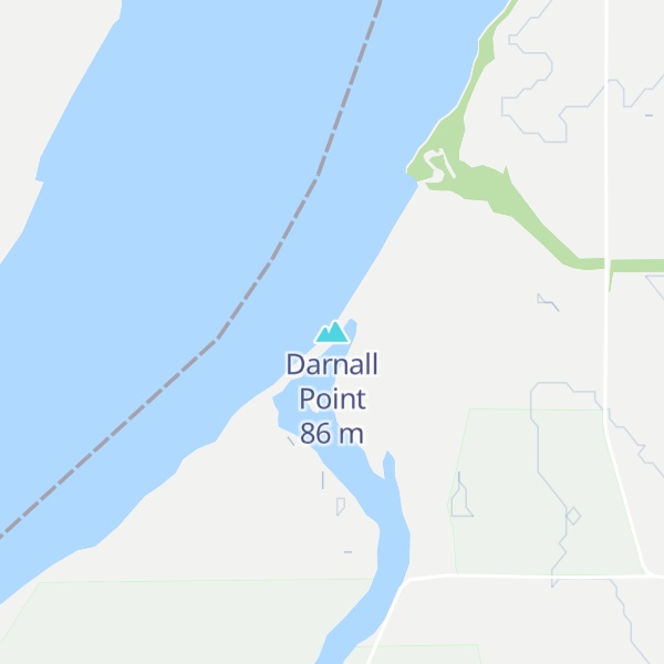 Map of Darnall Point