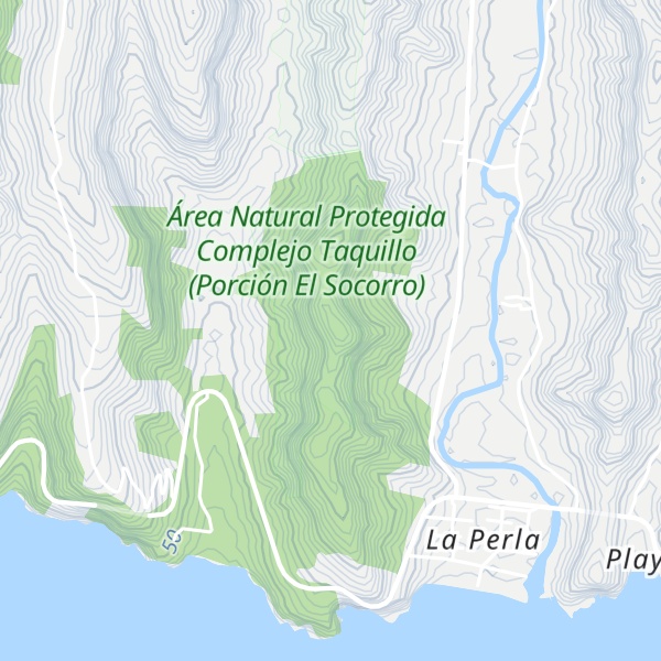 Map of Cerro El Cerrón