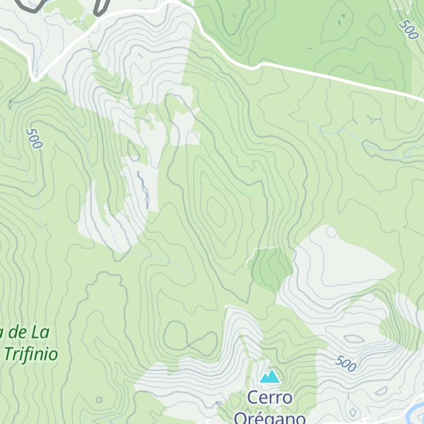 Map of Cerro Los Horcones