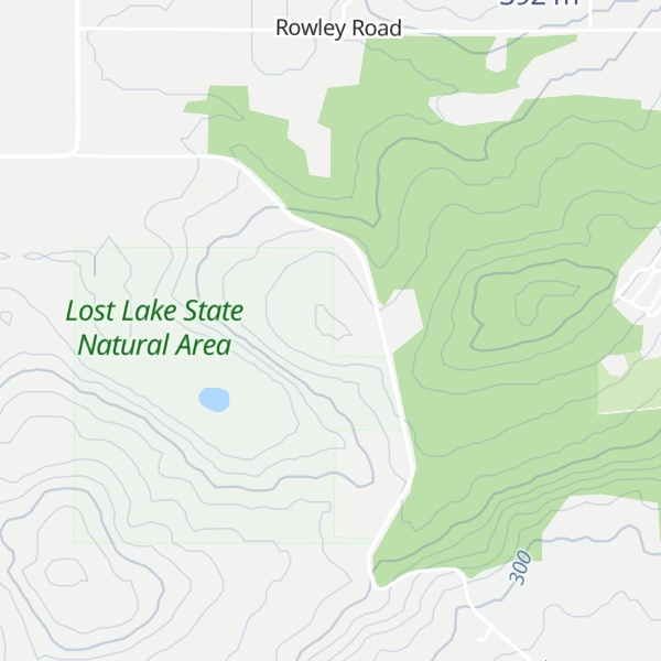 Map of Townhall Hill