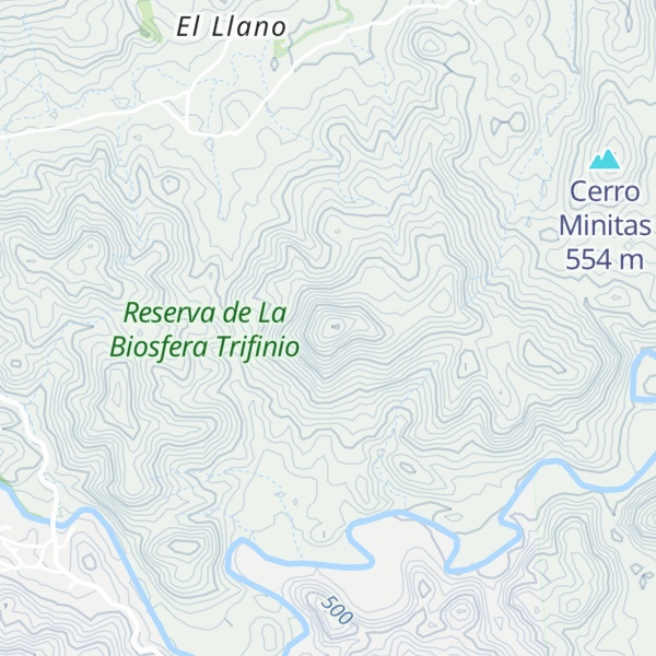Map of Cerro La Cuchara