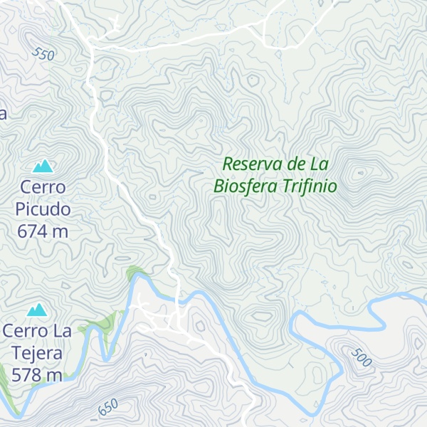 Map of Cerro Las Marías