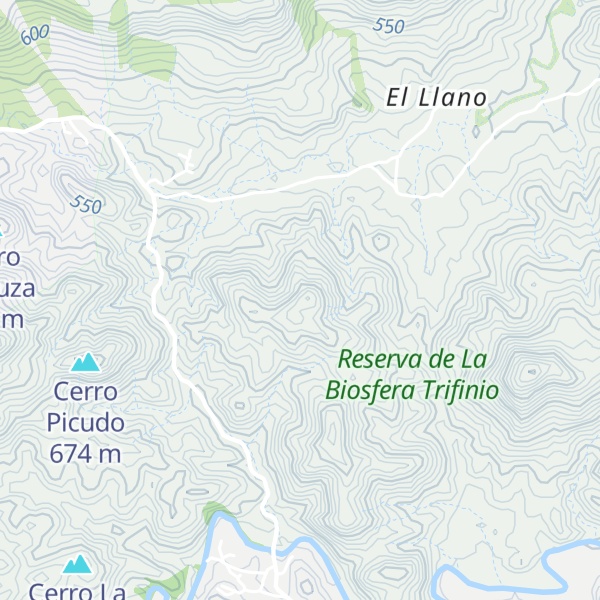 Map of Cerro El Nanzal