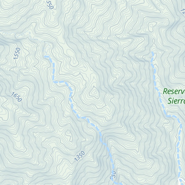 Map of Montaña de Los Cabrera