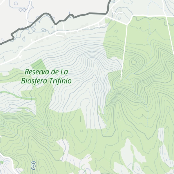 Map of Cerro El Caulotal