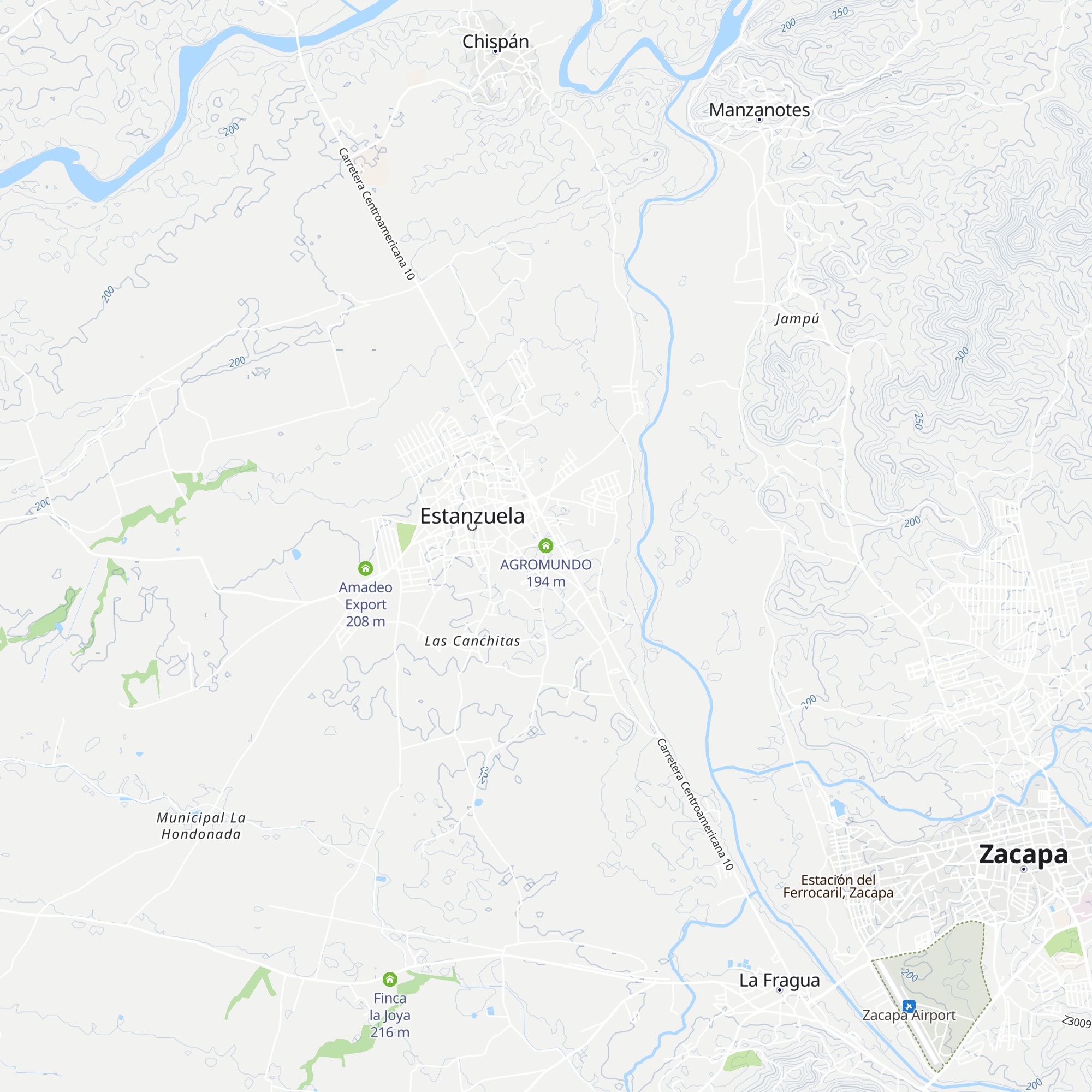 AGROMUNDO map