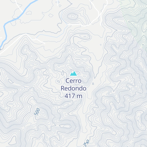 Map of Cerro Redondo