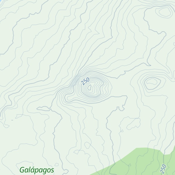 Map of Cerro Mundo