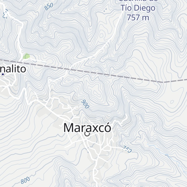 Map of Cerro Loma del Rayo