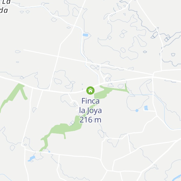 Map of Finca la Joya