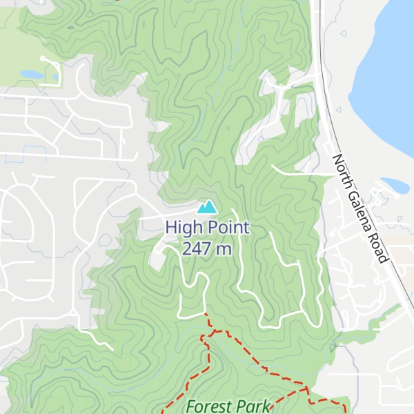 Map of High Point