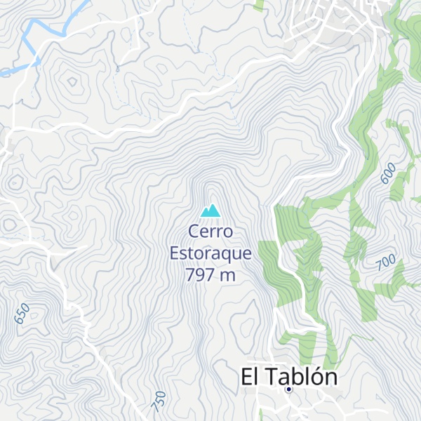 Map of Cerro Estoraque