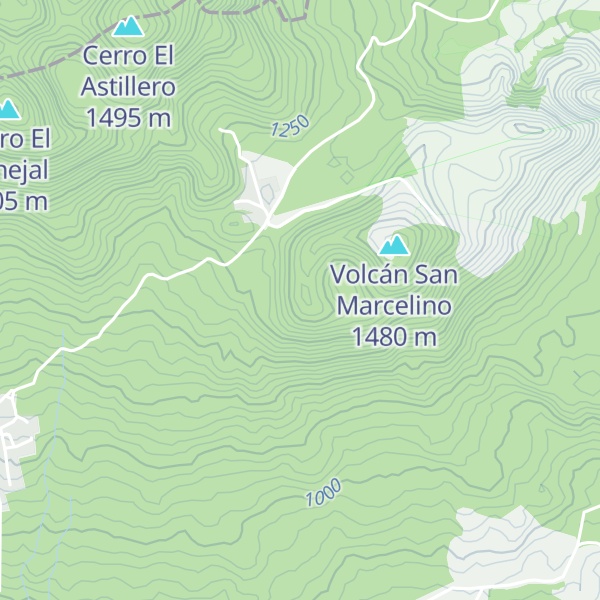 Map of Cerro La Olla