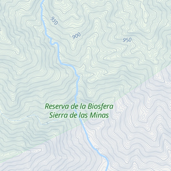 Map of Cerro Mascarón