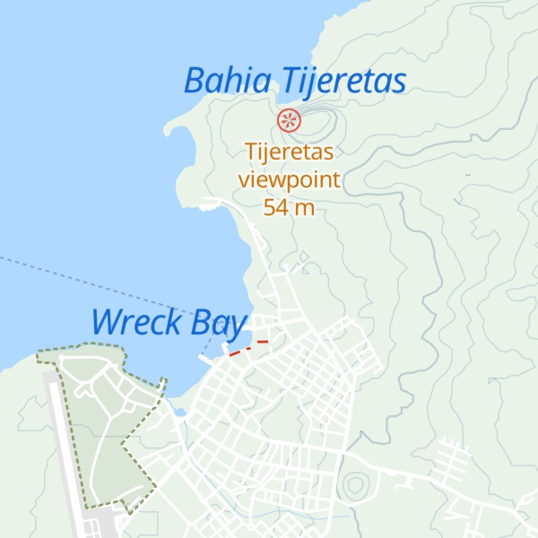 Map of Cabanas Don Jorge