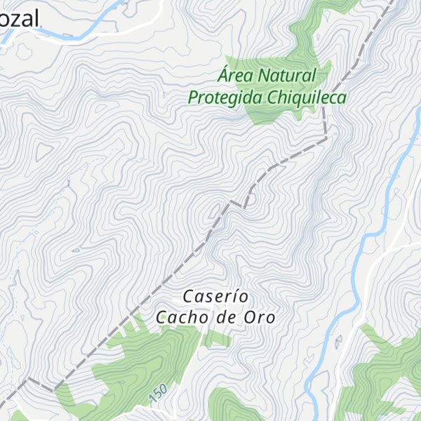 Map of Cerro Cacho de Oro