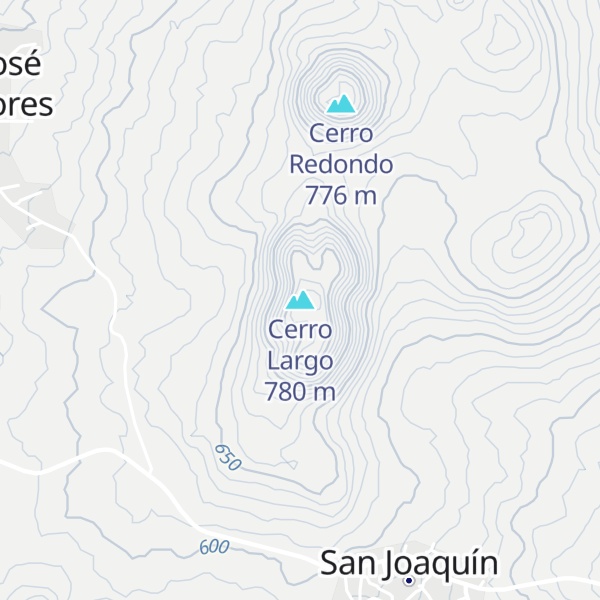 Map of Cerro Largo