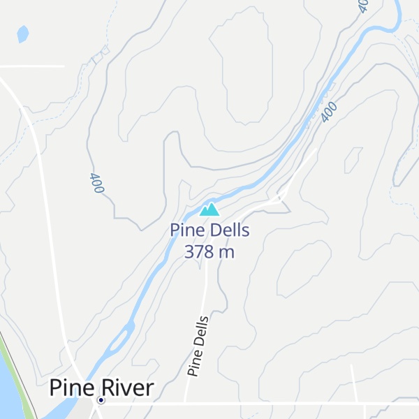 Map of Pine Dells