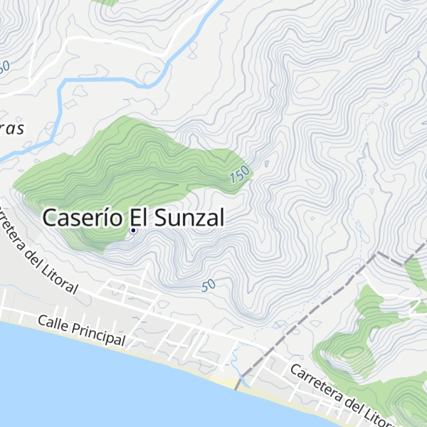 Map of Cerro El Cuervo
