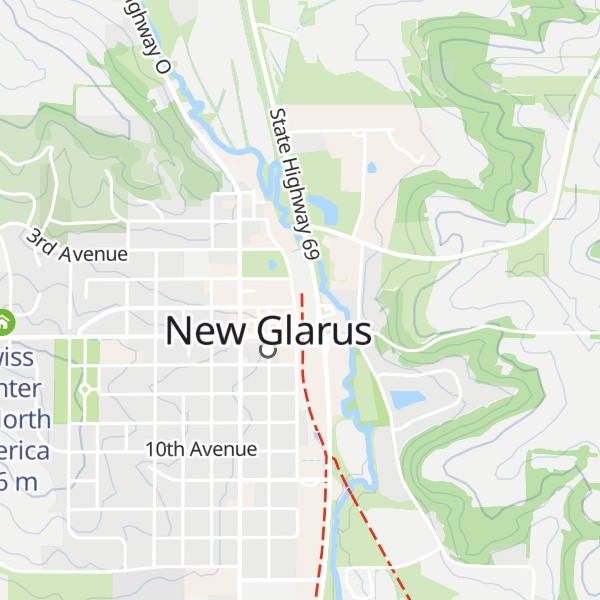 Map of New Glarus Chamber of Commerce