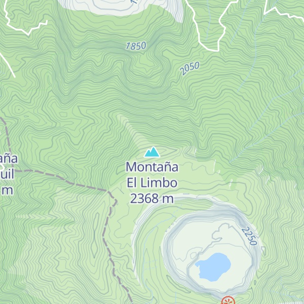 Map of Montaña El Limbo