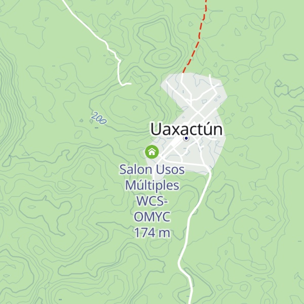 Map of Salon Usos Múltiples WCS-OMYC