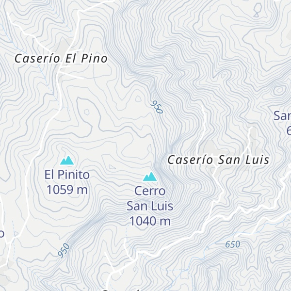 Map of Cerro Monte Redondo