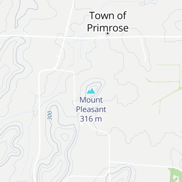 Map of Mount Pleasant