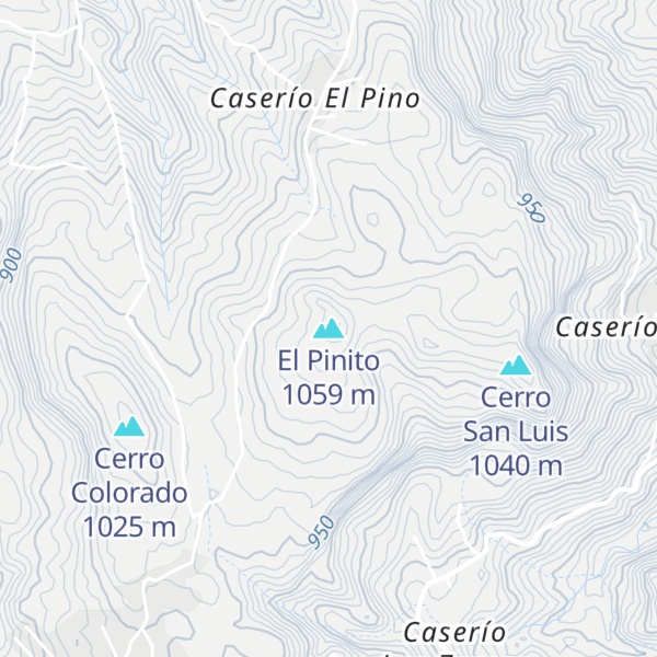 Map of El Pinito
