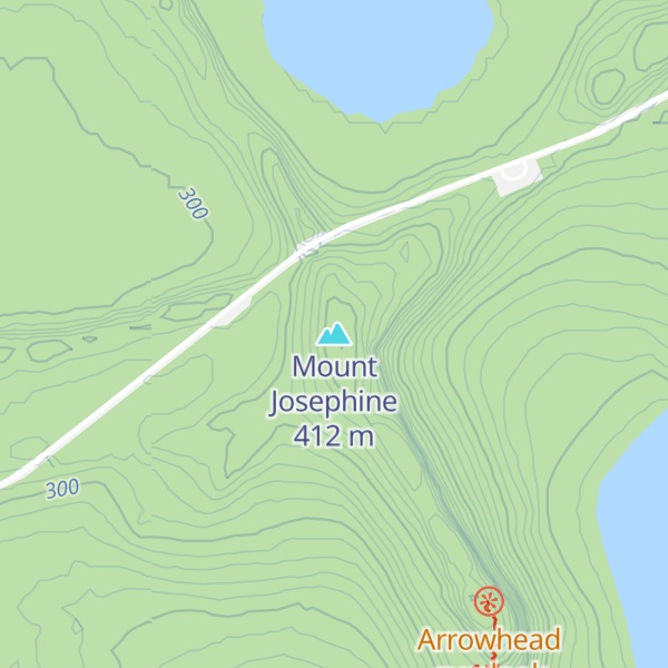 Map of Mount Josephine