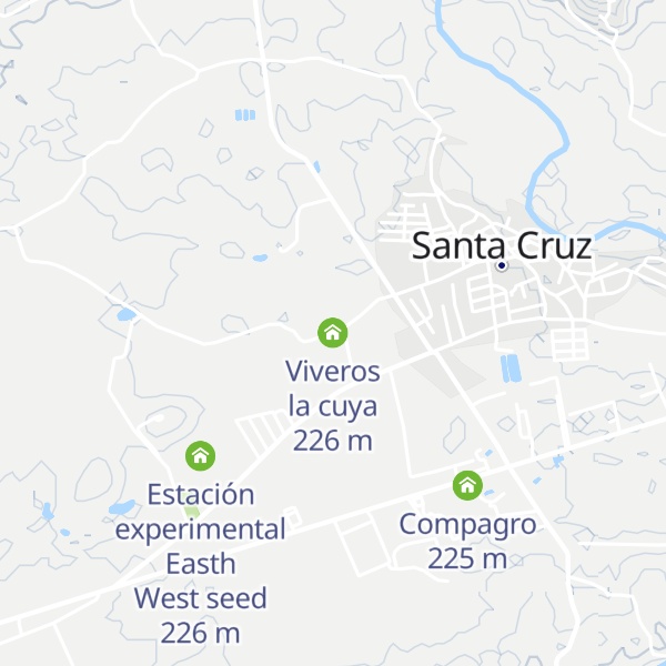 Map of Viveros la cuya
