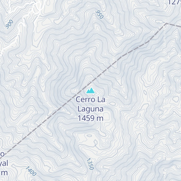 Map of Cerro La Laguna