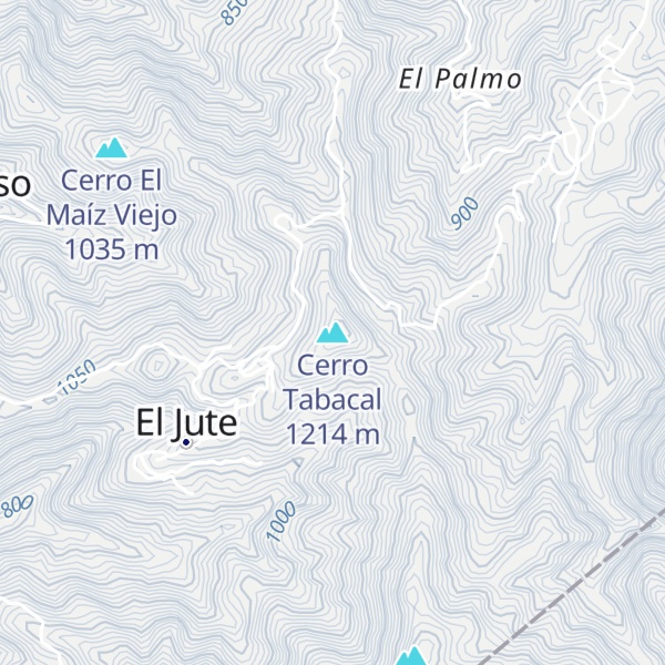 Map of Cerro Tabacal