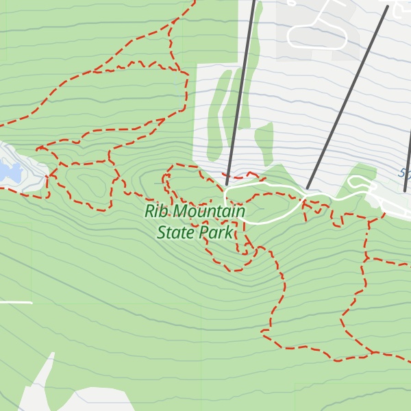 Map of Rib Mountain