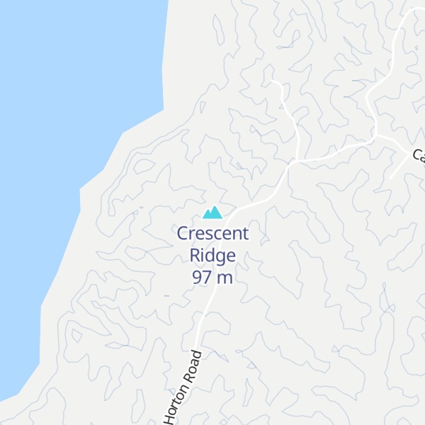 Map of Crescent Ridge