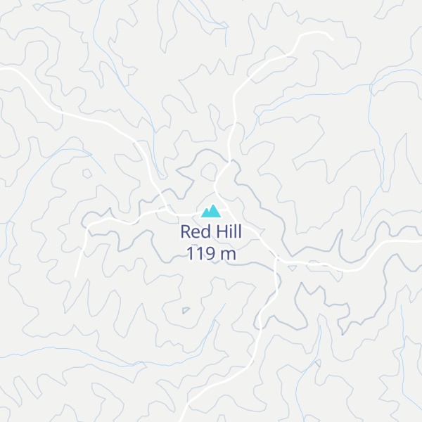 Map of Red Hill