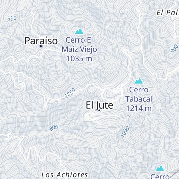 Map of Cerro Chipilinar