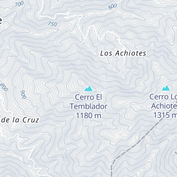 Map of Cerro El Temblador