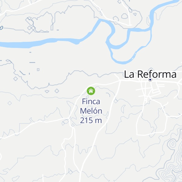 Map of Finca Melón