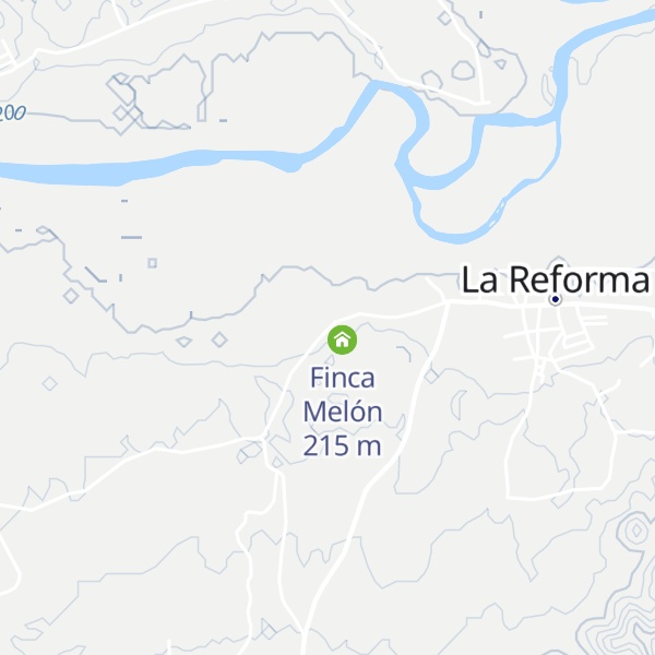 Map of Finca Melón