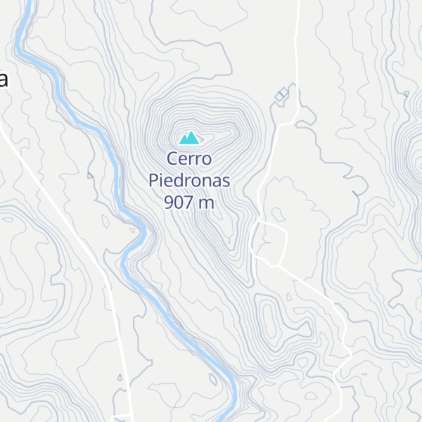 Map of Cerro La Pereza