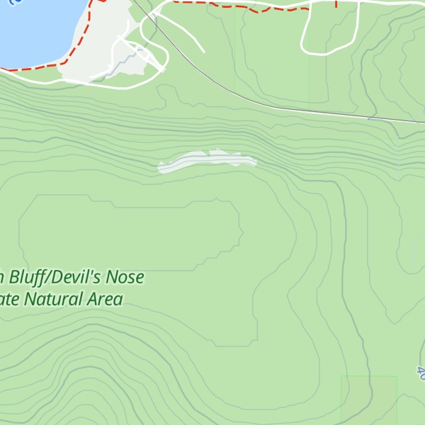 Map of Southeast Bluff