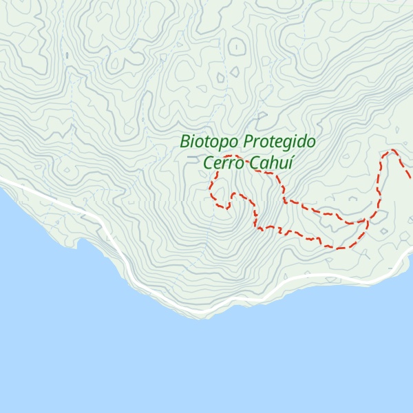 Map of Cerro Cahuí