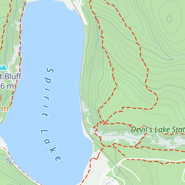 Map of East Bluff