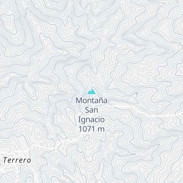 Map of Montaña San Ignacio
